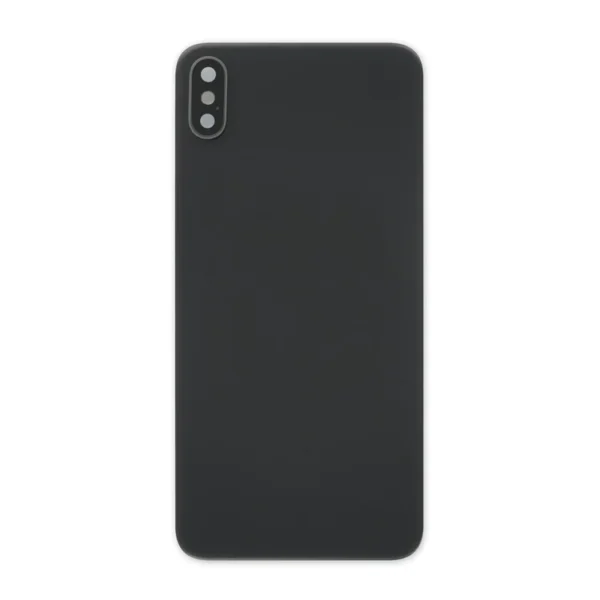 iPhone XS Max Aftermarket Blank Rear Glass Panel with Lens Cover